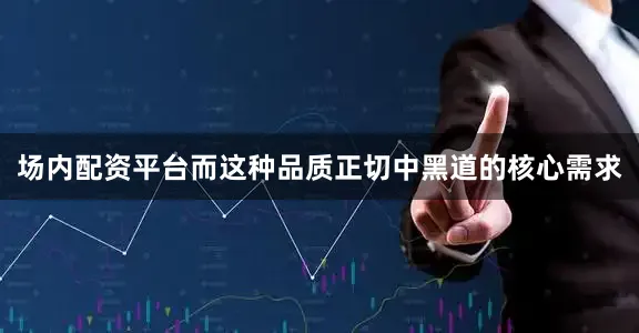 场内配资平台而这种品质正切中黑道的核心需求