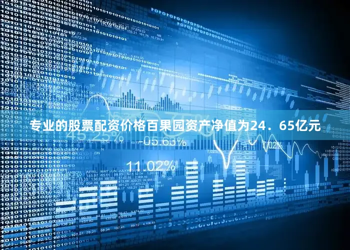 专业的股票配资价格百果园资产净值为24．65亿元